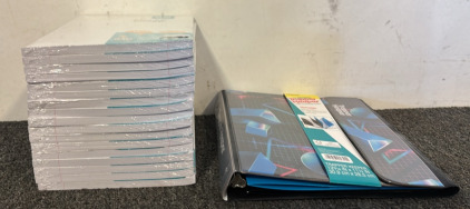 (4) Binders & Over 5000 Sheets of Paper