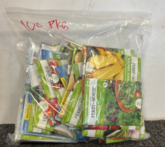 (100) Packs of Various Seeds
