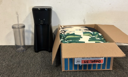 Single Serve Iced Coffee Maker, Iced Coffee Cup, & (12) Pairs of Oven Mitts