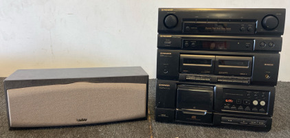 Pioneer XR-2000 Stereo System, Infinity Center Channel Speaker