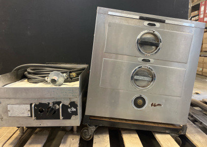 Toastmaster 3B82D Commercial Free Standing Warmer, Industrial Hot Plate