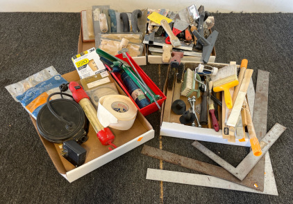 Painting Equipment &mdash; Scrapers, Brushes & More