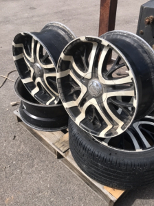 Set of (4) Incubus Brand 20&rdquo; Wheels