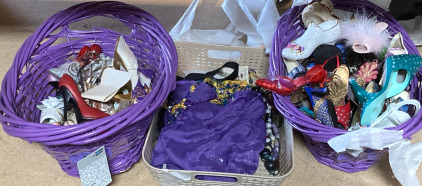 Decor Shoes, Necklaces and Other Various Jewlery