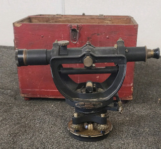 David White Survaying Instrument Transit Level