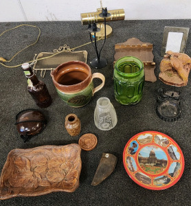 Decorative Vase, State Capital Collection Plate, And More