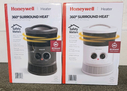 (2) Honeywell 360&deg; Surround Heat Heater!