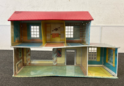 Vintage Tin Doll House