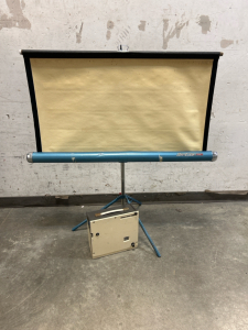 Portable Projector Screen & Projector