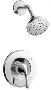 PROFLO PF6820G Alvord Shower Only Trim Package with 1.75 GPM Single Function Shower Head - Chrome<br/>