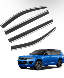 Shatterproof Tape-On Window Rain Guards Fit for 2018-2022 Jeep Grand Commander (sp16)