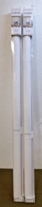 (2) GENIMO 100% Blackout Roller Shades, Grey, 41"W x 72"L