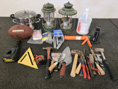Truper Steel Tamper, Tools, Lanterns, Pot & More