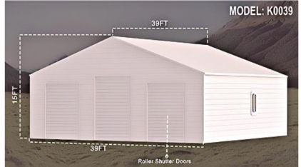 Unused Metal Barn