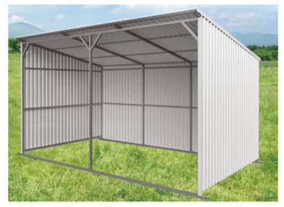 Livestock Metal Shed