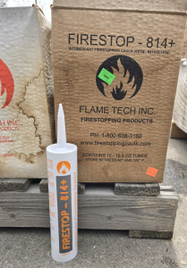 (8) Boxes Of Flame Tech Inc. Fire Stopping Caulk 12 Pack