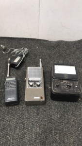 Lot Of (2) Vintage Radios and More