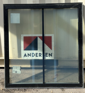 Andersen 100 Series Single Hung Window (Black)