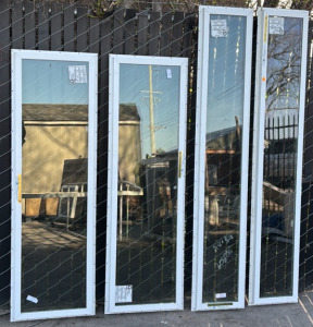 (4) Glass Windows