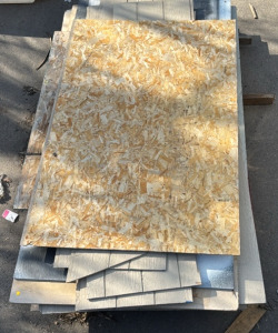 Wood Siding & OSB of Various Shapes & Sizes