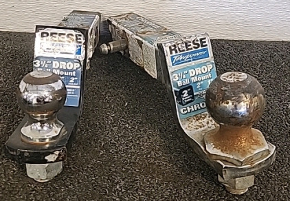 2 Reece Towpower 3 1/4" Drop Ball Mounts ..1- 2" Ball 1-2 5/16" Ball
