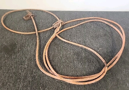 3/4" Cable Choker For Heavy Lifting.