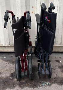 (2) Transport Chairs