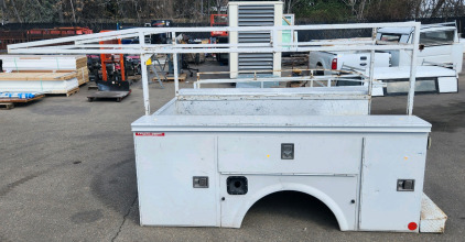 Nampa School District- Omaha Truck Service Bed With Overshot Lumber Rack.. 8'x6' .
