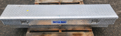 City Of Middleton-Better Built Chrome Dimond plate Side Mount Toolbox for Pickup.