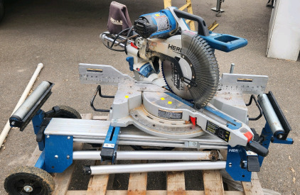 Hercules Expandable Mite Saw With Adjustable Rolling Stand..