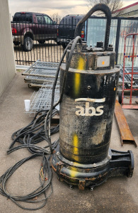 City of Middleton. ABS Submersible Waste Water Pump.. 3Phase Electric