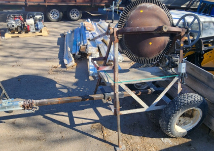 Pull Behind Concrete Mixer..