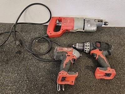 Milwaukee Sawzall and Drill and Driver.