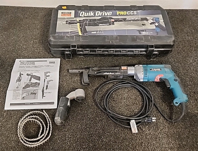 Simpson Strong-Tie Quick Drive Prccs Drywall Screw Gun With Makita Drill..