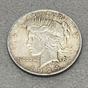 1924 Silver Peace Dollar