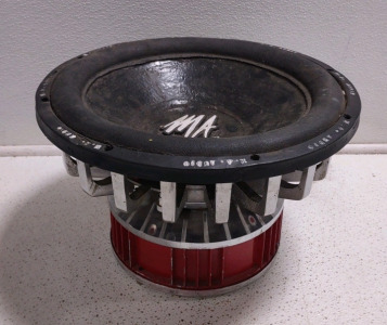 15&frac12;" Frankenstein M.A. Audio Competition Base Subwoofer (Red/Silver/Black)