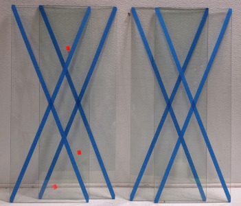 (4) Glass Panes