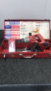 Milwaukee Electric Sawzall And Metal Case
