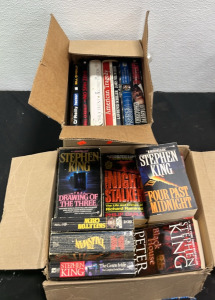 (2) Boxes of Books