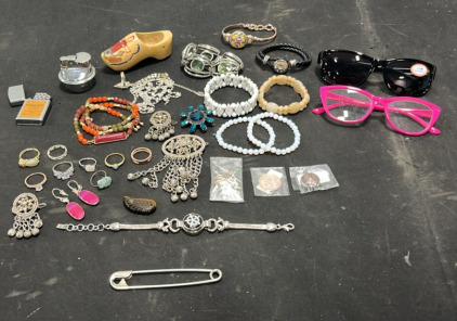 (20+) Assorted Bracelets, Rings, Charms & More!