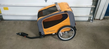 (1) Schwinn Pet Bike Trailer - Orange & Gray<br/>