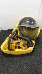 Mcculloch Chainsaw And Helmet