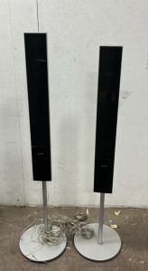 (2) Sony Standing Speakers