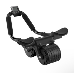 Brand New - Ab Roller w/ Elbow Support - Black