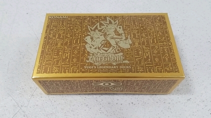Golden Yu-Gi-Oh! Card Box