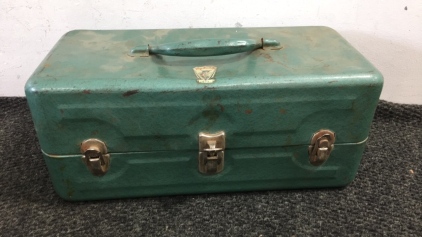 Vintage My Buddy Falls City Fishing Tackle Box