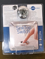 (1) InSinkErator STS-00 Garbage Disposal Sink Top Switch Chrome / Black Plastic<br/>