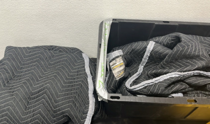 (3) Washer/Dryer/Range Covers (2) Heavy Duty Storage Containers