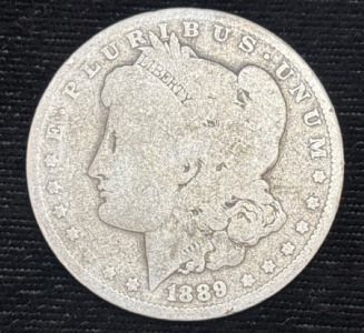 1889 Morgan Silver Dollar Coin