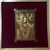 Latin Music Legend Selena Stamp Illustrator With Bicentennial First Day Cover Coin - 4